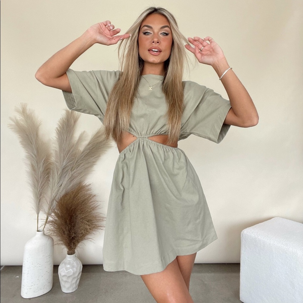 Olive dress LANE 201